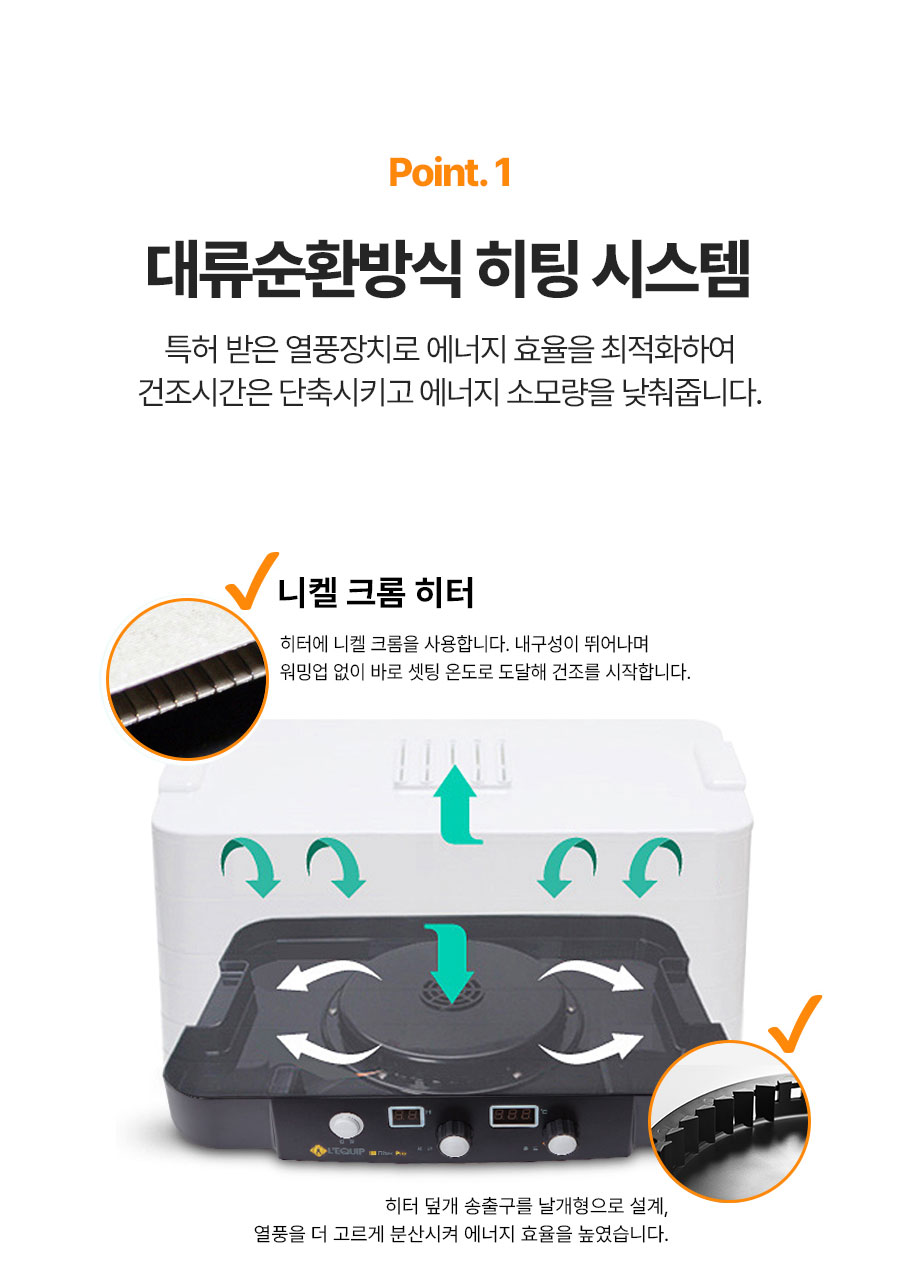 리큅 대용량 8단 식품건조기 고추 야채 농산물 과일 LD-918BH